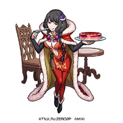 画像ギャラリー No.008のサムネイル画像 / 「モンスト」×「リゼロ」コラボ,2022年12月16日より開始。エミリア,レム,ラムが描き下ろしクリスマス衣装で登場