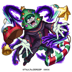 画像ギャラリー No.013のサムネイル画像 / 「モンスト」×「リゼロ」コラボ,2022年12月16日より開始。エミリア,レム,ラムが描き下ろしクリスマス衣装で登場