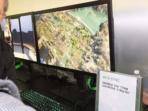 ���������꡼ No.002�Υ���ͥ������ / ��CES 2014��4K�Ǥ�G-SYNC�б����־���ASUS�������ˤ��ư��ǥ⤬��Ϫ�����