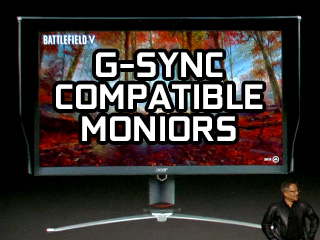NVIDIA，「G-SYNC Compatible Monitors」プログラムを開始。Adaptive-Sync対応ディスプレイ12製品でG-SYNCの利用を可能に