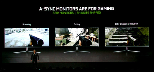 画像ギャラリー No.003のサムネイル画像 / NVIDIA,「G-SYNC Compatible Monitors」プログラムを開始。Adaptive-Sync対応ディスプレイ12製品でG-SYNCの利用を可能に