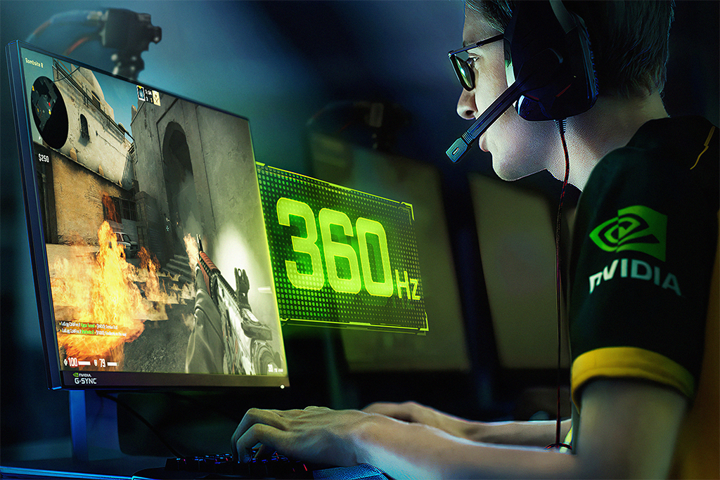Nvidia 最大360hz駆動のg Sync対応液晶ディスプレイを発表