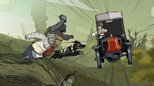 画像ギャラリー No.021のサムネイル画像 / 「バリアント ハート ザ グレイト ウォー」のインプレッション。4人と1匹によって紡がれる,第一次世界大戦秘話とは