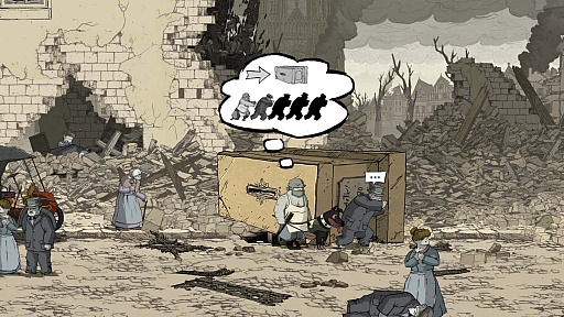 画像ギャラリー No.041のサムネイル画像 / 「バリアント ハート ザ グレイト ウォー」のインプレッション。4人と1匹によって紡がれる,第一次世界大戦秘話とは