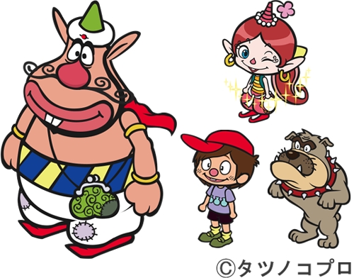 画像集 001 ラーメン魂 が ハクション大魔王 とコラボ アクビやカンちゃんも