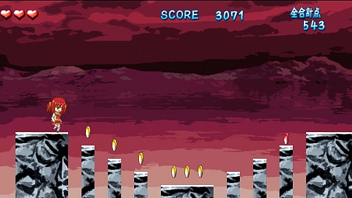 画像ギャラリー No.005のサムネイル画像 / キュートなリンゴさんの大冒険活劇!? スマホ向けジャンプアクション「リンゴさんのジャンプアクション」を紹介する「(ほぼ)日刊スマホゲーム通信」第384回