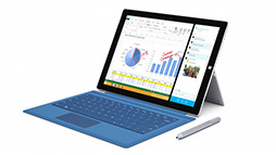 画像集#011のサムネイル/Microsoft，「Surface Pro 3」を世界市場で発表。12インチ・2160×1440ドット液晶搭載の新型Windows 8.1タブレット