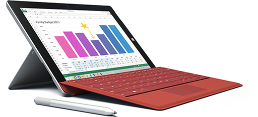 ���������꡼ No.002�Υ���ͥ������ / Microsoft���������֥�åȡ�Surface 3�פ�5��5�������Ƥ�ȯ�䡣������1920��1280�ɥåȤαվ��ѥͥ����ѡ����SoC�ϡ�Atom x7�פ�