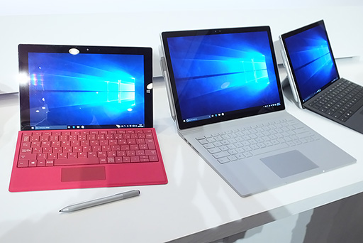 ܥޥեȡSurface Pro 4פ1112˹ȯ䡣ϥ2-in-1 PCΡSurface Bookפ2016ǯƬ