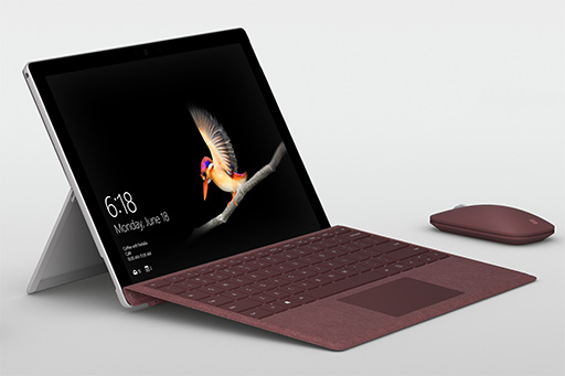 画像集#002のサムネイル/Microsoft，10インチサイズで税別399ドルからの新型タブレットPC「Surface Go」を発表