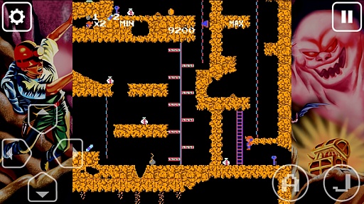 画像ギャラリー No.004のサムネイル画像 / 伝説の即死ゲームがスマホで蘇る。スマートフォン向けアクション「まいにちスペランカー」を紹介する「(ほぼ)日刊スマホゲーム通信」第406回