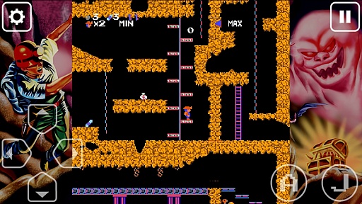 画像ギャラリー No.005のサムネイル画像 / 伝説の即死ゲームがスマホで蘇る。スマートフォン向けアクション「まいにちスペランカー」を紹介する「(ほぼ)日刊スマホゲーム通信」第406回