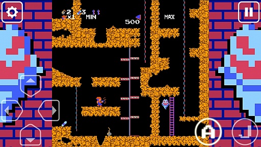 画像ギャラリー No.008のサムネイル画像 / 伝説の即死ゲームがスマホで蘇る。スマートフォン向けアクション「まいにちスペランカー」を紹介する「(ほぼ)日刊スマホゲーム通信」第406回