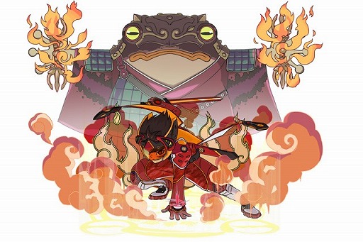 画像ギャラリー No.005のサムネイル画像 / 「フルボッコヒーローズ」，新クラス「忍者」登場。分身ショットで敵を圧倒せよ