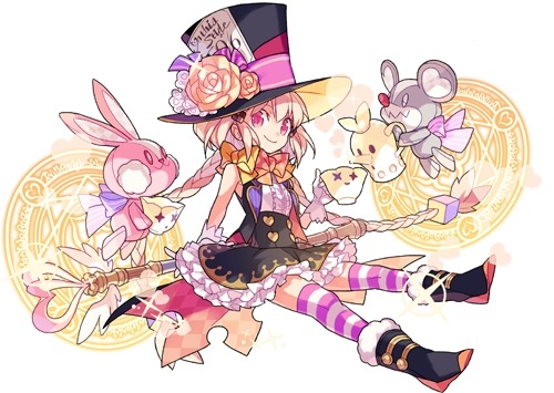 画像ギャラリー No.004のサムネイル画像 / 「フルボッコヒーローズX」限定イベント「不思議の国のティーパーティー」が復活