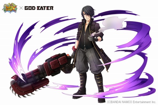 画像ギャラリー No.004のサムネイル画像 / 「フルボッコヒーローズX」「GOD EATER」コラボ開始。限定ヒーロー「シオ」登場
