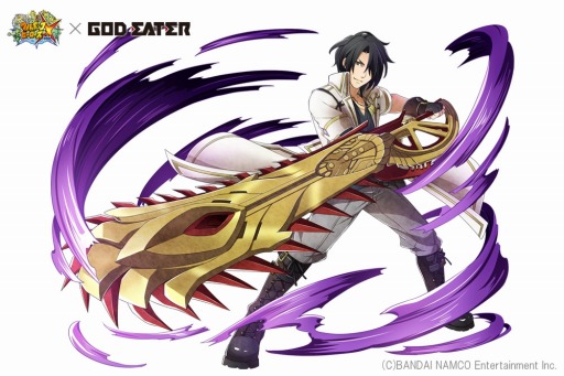 画像ギャラリー No.012のサムネイル画像 / 「フルボッコヒーローズX」「GOD EATER」コラボ開始。限定ヒーロー「シオ」登場