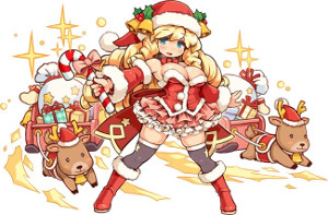 画像ギャラリー No.004のサムネイル画像 / 「フルボッコヒーローズX」クリスマスキャンペーンが開催