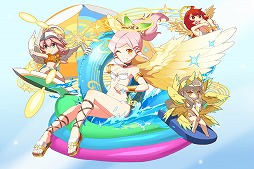 画像ギャラリー No.006のサムネイル画像 / 「フルボッコヒーローズX」，水着姿のヒーローが登場する限定レアガチャを開催
