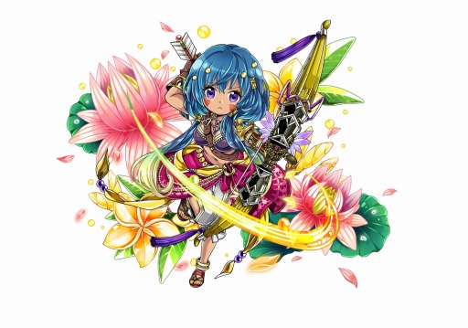 画像ギャラリー No.002のサムネイル画像 / 「フルボッコヒーローズX」,アメノウズメが手に入るイベント「降り止まぬ暴れ梅雨」を開催