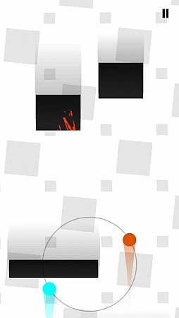 ���������꡼ No.010�Υ���ͥ������ / 2�ĤΥɥåȤ��ߤ�������iOS��������������Duet Game�פ�Ҳ𤹤�֡ʤۤܡ��������ޥۥ������̿�����394��