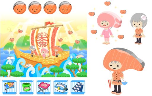 画像集#002のサムネイル/「ハローキティのパズルチェイン」に「KIRIMIちゃん.」とのコラボステージが登場