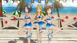 画像ギャラリー No.030のサムネイル画像 / 「アイドルマスター ワンフォーオール」の最新DLC「カタログ第3号」の新情報公開。追加シナリオは,みんなで南の島へ出かけて新たなお仕事に挑戦
