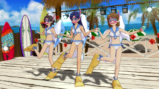 画像ギャラリー No.032のサムネイル画像 / 「アイドルマスター ワンフォーオール」の最新DLC「カタログ第3号」の新情報公開。追加シナリオは,みんなで南の島へ出かけて新たなお仕事に挑戦