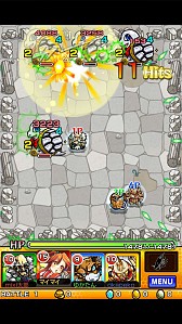 画像ギャラリー No.002のサムネイル画像 / RPG「モンスターストライク」Android版が配信。モンスターを弾いて敵を倒そう