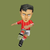 画像ギャラリー No.023のサムネイル画像 / 「サカつくシュート!2017」×高校サッカー漫画「オフサイド」コラボがスタート――熊谷,薬丸,佐藤ら川崎高校のメンバーが登場