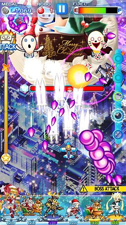 画像ギャラリー No.002のサムネイル画像 / 「ドン★パッチン」累計30万DLを突破。「クリスマス大戦争」は12月20日開始