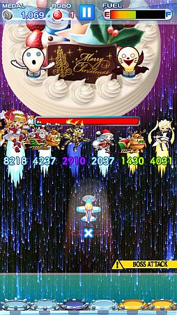 画像ギャラリー No.003のサムネイル画像 / 「ドン★パッチン」累計30万DLを突破。「クリスマス大戦争」は12月20日開始