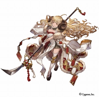 画像ギャラリー No.002のサムネイル画像 / セルエルの姉っぽい「ヘルエス」(CV:冬馬由美)のグラフィックスがゲーム内で公開に。「グラブル」,次回のイベント「英雄再起」新情報