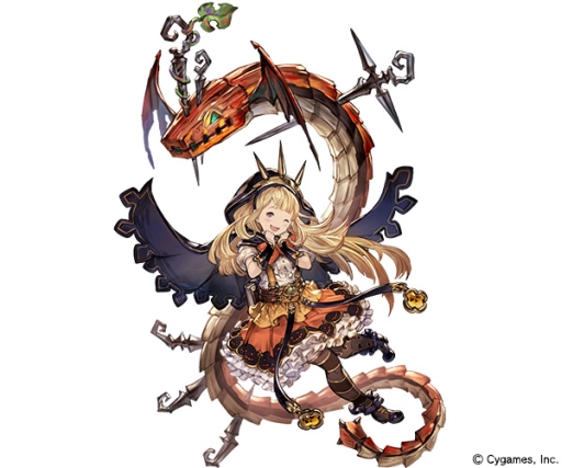 グラブル のレジェンドガチャにハロウィンバージョンのキャラが登場