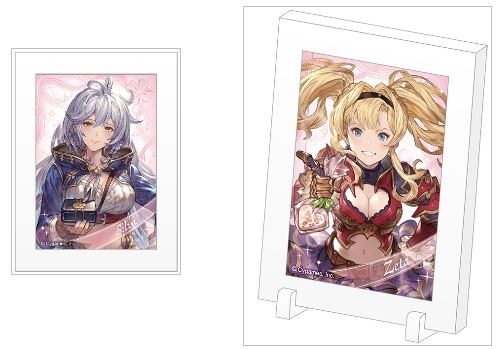 画像ギャラリー No.002のサムネイル画像 / 「グランブルーファンタジー」のトレーディングミニ額縁スタンドが2021年2月13日に発売