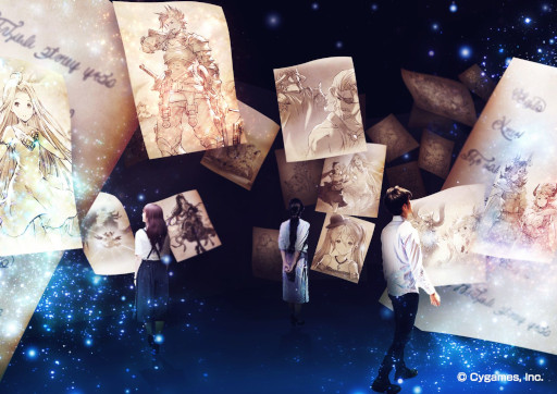 画像ギャラリー No.003のサムネイル画像 / 「グラブル」,体験型アート展“グラブルミュージアム 蒼の追想”を7月30日から開催