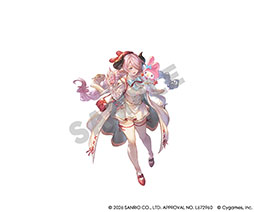 画像ギャラリー No.007のサムネイル画像 / 「グラブル」とサンリオキャラクターズのコラボイラストが初公開。サンダルフォンやナルメアら8名のキャラクターが登場