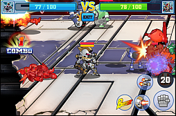 画像集#010のサムネイル/鋼のロボットで爽快アクション! Android向けロボットアクションゲーム「無限ロボット大戦」を紹介する「(ほぼ)日刊スマホゲーム通信」第438回