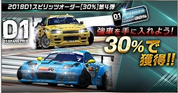 画像ギャラリー No.014のサムネイル画像 / 「ドリスピ」,「2018D1GP」コラボ第4弾 バトルロイヤルイベント「ドリスピGP」を開催
