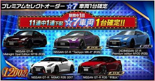 画像ギャラリー No.011のサムネイル画像 / 「ドリスピ」,1200万DL記念キャンペーンが開催中。ROADSTER“飛燕”Gold Editionが手に入るチャンスオーダーも実施