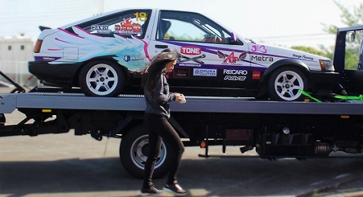 画像集#001のサムネイル/「ドリスピ」に女性プロレーサー塚本奈々美さんが本人キャラクターとして登場