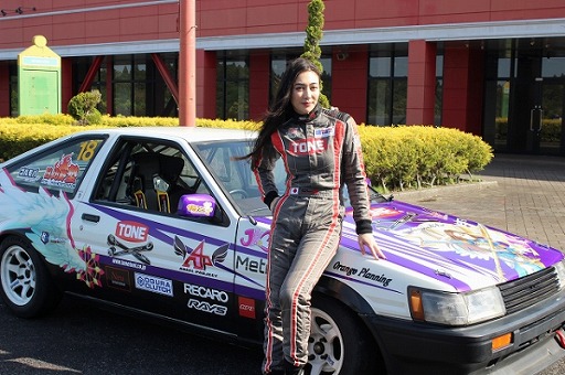 画像集#004のサムネイル/「ドリスピ」に女性プロレーサー塚本奈々美さんが本人キャラクターとして登場