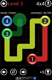 画像ギャラリー No.003のサムネイル画像 / テンポの良さが爽快感の秘訣。スマートフォン向けパズルゲーム「Connect-All」を紹介する「（ほぼ）日刊スマホゲーム通信」第403回