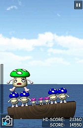 画像ギャラリー No.004のサムネイル画像 / 1人でもみんなでも盛り上がれる！　スマートフォン向けアクションパズル「キノコバランス」を紹介する「（ほぼ）日刊スマホゲーム通信」第404回