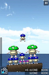 画像ギャラリー No.005のサムネイル画像 / 1人でもみんなでも盛り上がれる！　スマートフォン向けアクションパズル「キノコバランス」を紹介する「（ほぼ）日刊スマホゲーム通信」第404回