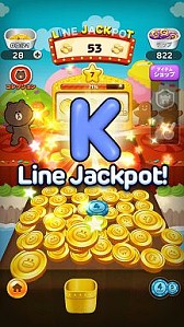画像ギャラリー No.007のサムネイル画像 / LINEキャラのステージも遊べる「LINE DOZER コイン落としゲーム」が配信開始