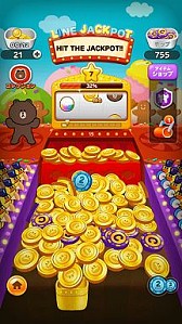 画像ギャラリー No.009のサムネイル画像 / LINEキャラのステージも遊べる「LINE DOZER コイン落としゲーム」が配信開始