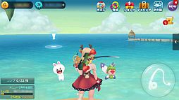 画像ギャラリー No.006のサムネイル画像 / 「LINE フィッシュアイランド」,限定LINEスタンプをもらえるイベントが開催中