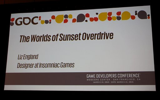 GDC 2015ϡSunset Overdriveפϡƥޥåפ˺ľơֿΥץɡפμ¸ܻؤ