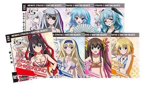 画像集#013のサムネイル/「IS2 イグニッション・ハーツ」テレカやタペストリーなど店舗特典第2弾が公開